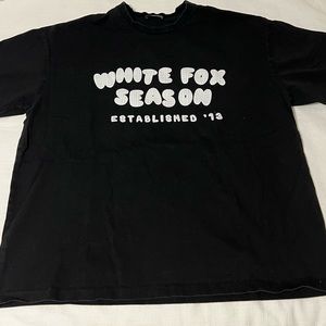 White fox tee shirt